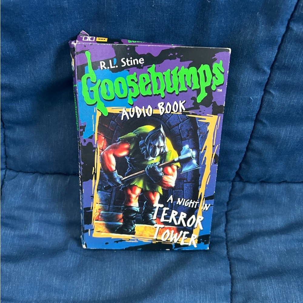 Goosebumps A Night in Terror Tower Audio Book Cassette by R.L. Stine